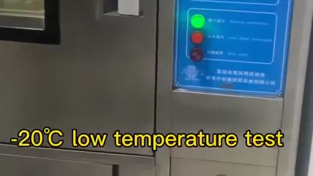 Низкотемпературный тест материала NNF Non-Newtonian